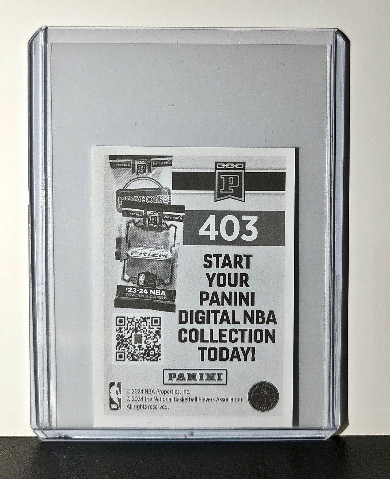 Jordan Hawkins 2024-25 Panini NBA #403 Sticker Card New Orleans Pelicans