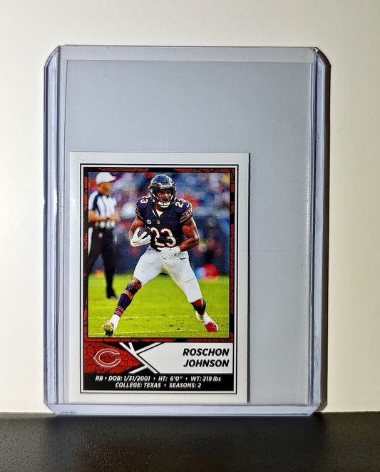 Roschon Johnson 2024 Panini NFL Sticker #364 Chicago Bears