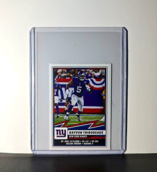Kayvon Thibodeaux 2025 Panini NFL #321 Sticker New York Giants