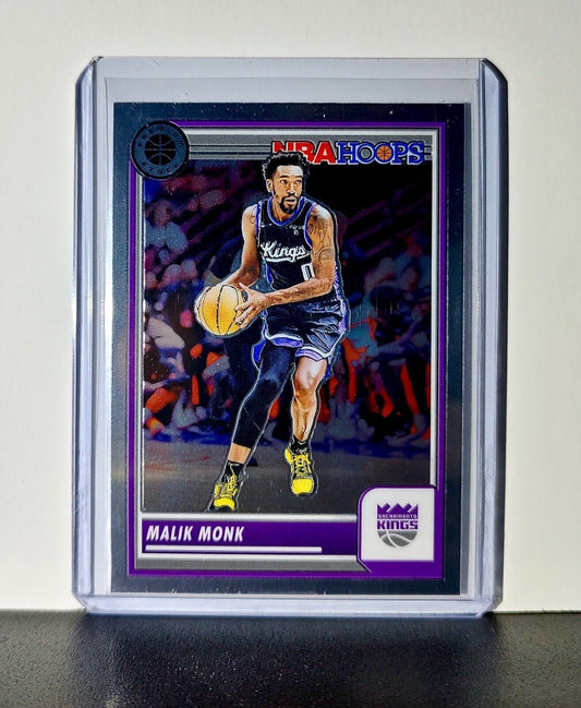 Malik Monk 2023-24 Panini Premium Stock NBA Hoops #123 Card Sacramento Kings