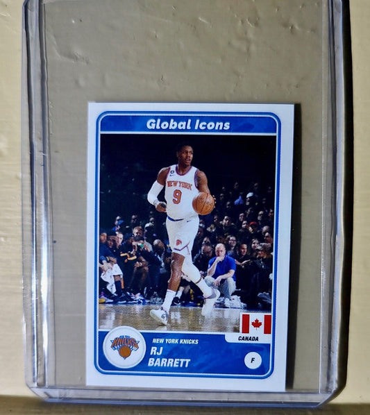 2023-24 RJ Barrett Panini NBA Basketball #63 Global Icons Sticker