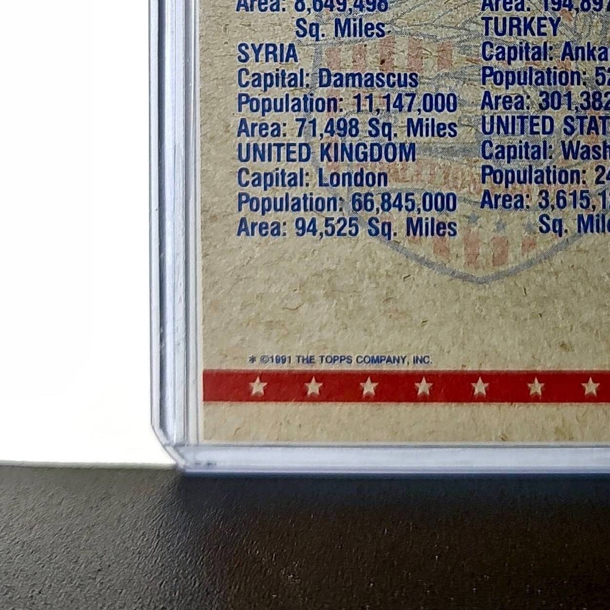 Dawn in the Desert 1991 Topps Desert Storm #83 Card