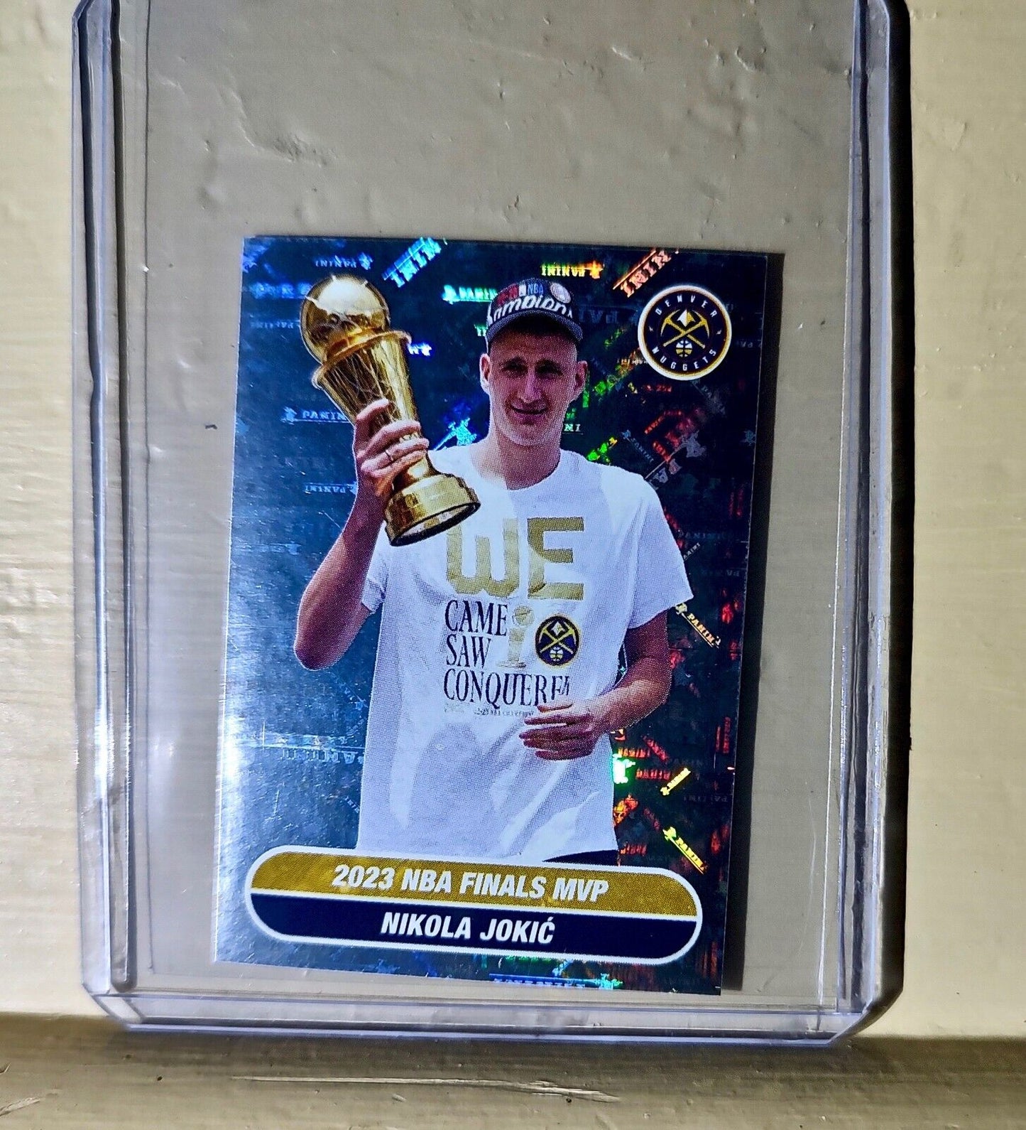 Nikola Jokić 2023-24 Panini NBA Basketball #32 NBA Finals Sticker