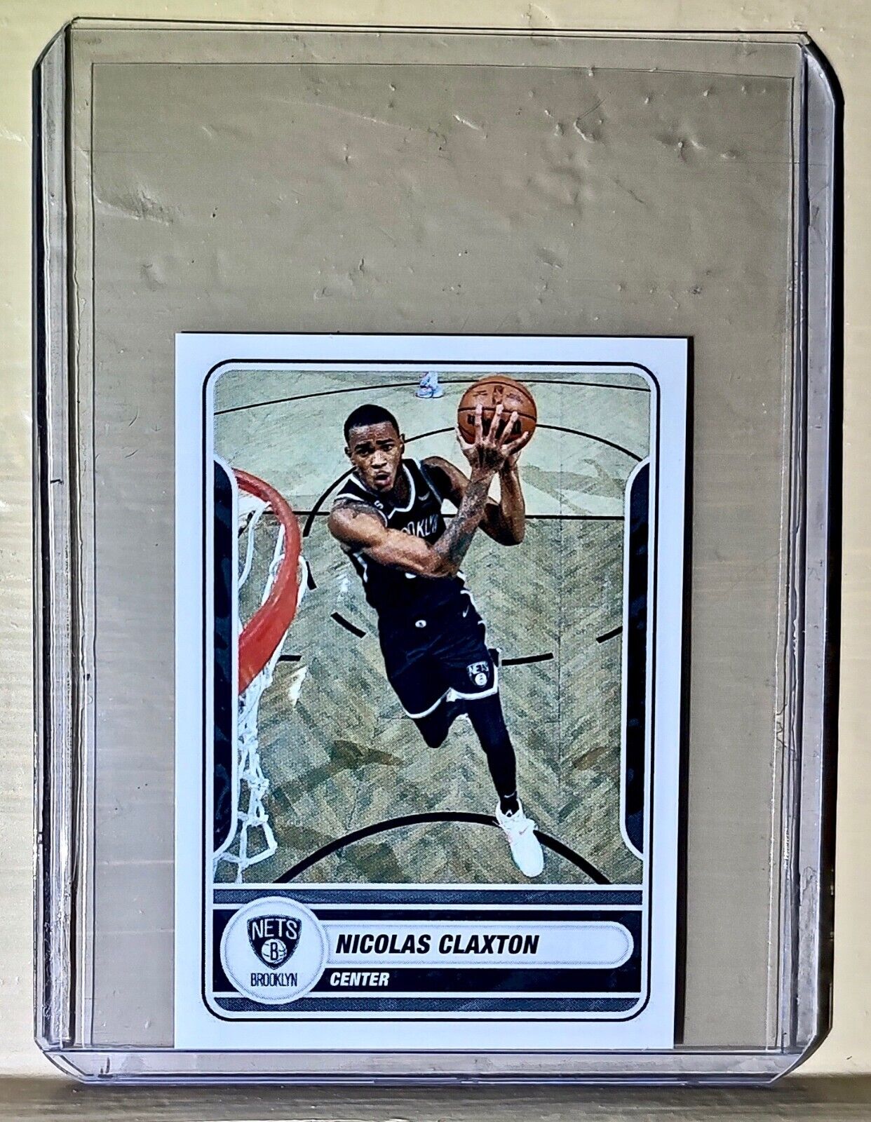 2023-24 Nicolas Claxton Panini NBA Basketball #131 Sticker Brooklyn Nets