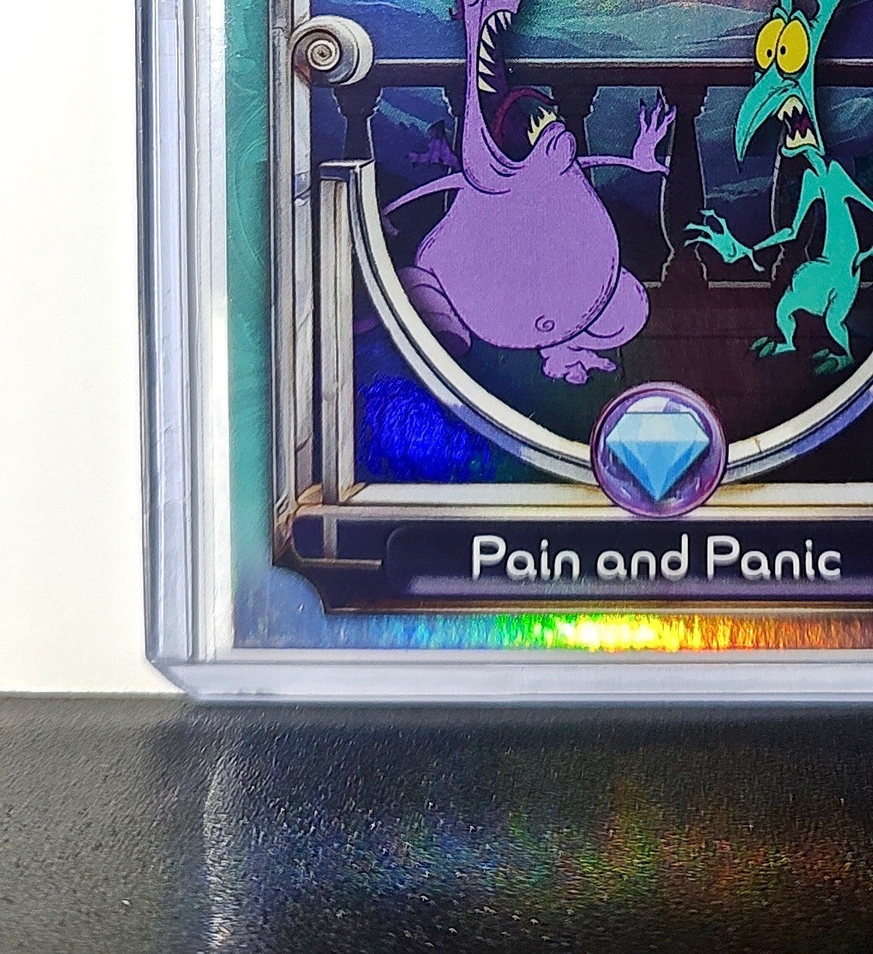 Pain and Panic 2025 Topps Disney Wonder #136 Diamond Card Hercules