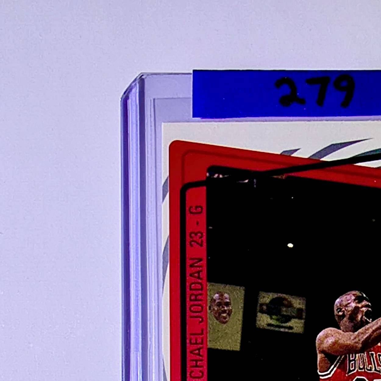 Michael Jordan 1997-98 Upper Deck Collector's Choice Catch 23 #187 Card Bulls