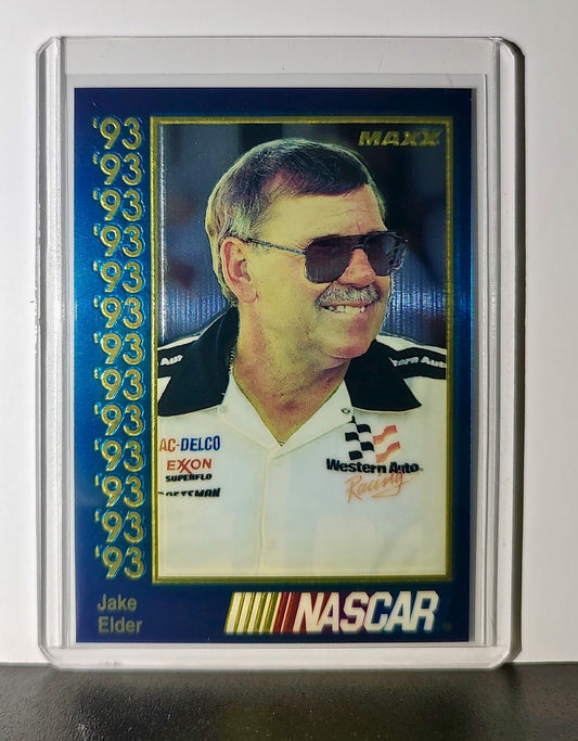 Jake Elder 1993 Maxx Premier Plus Racing #135 NASCAR Card DARWAL Inc.