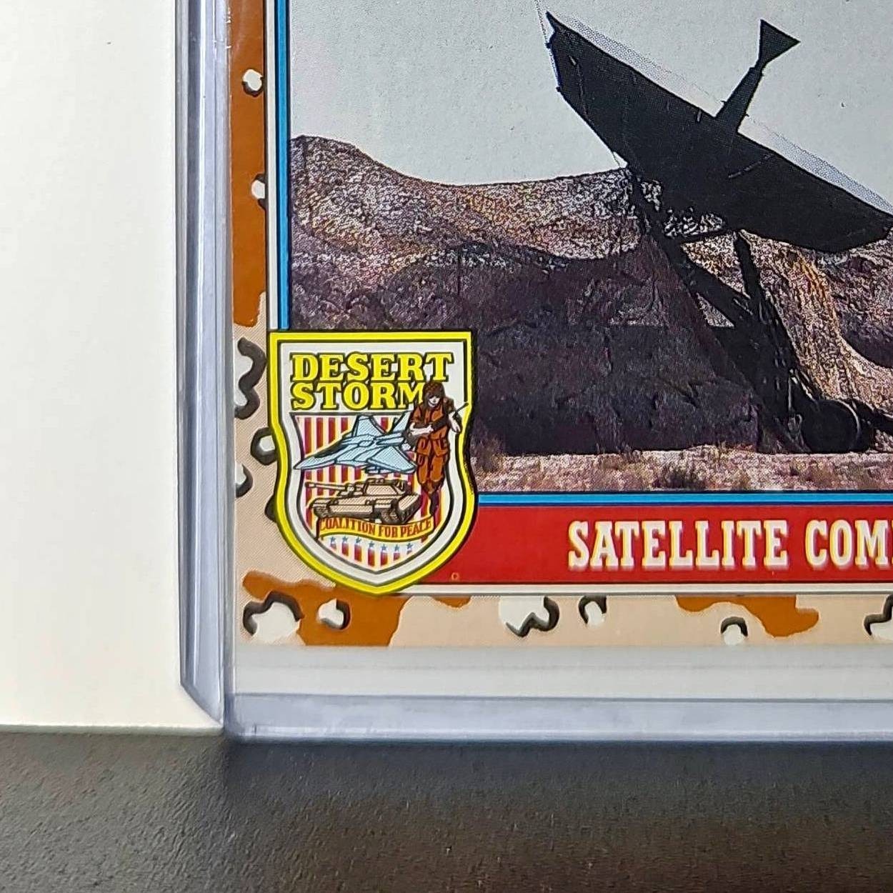 Satellite Communications 1991 Topps Desert Storm #173 Card