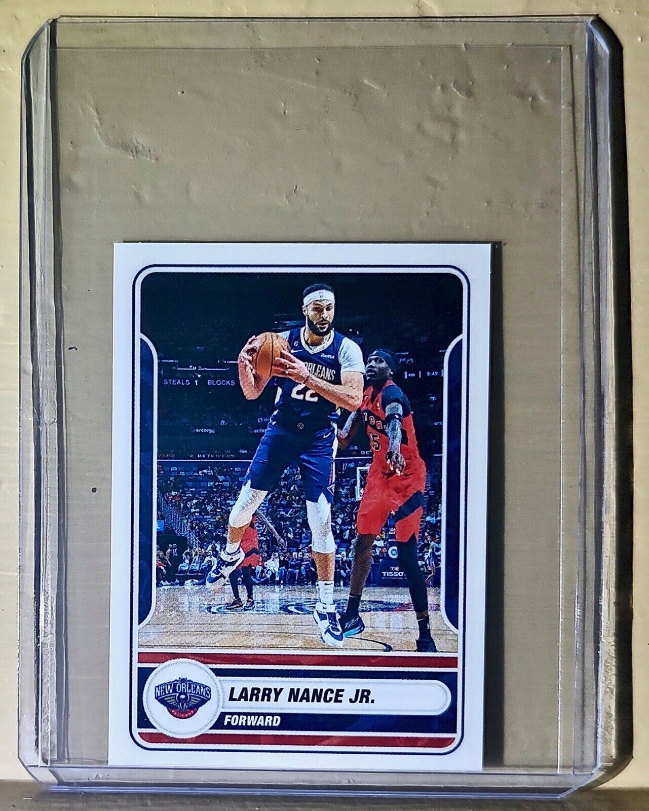 2023-24 Larry Nance Jr. Panini NBA Basketball #407 Sticker New Orleans Pelicans