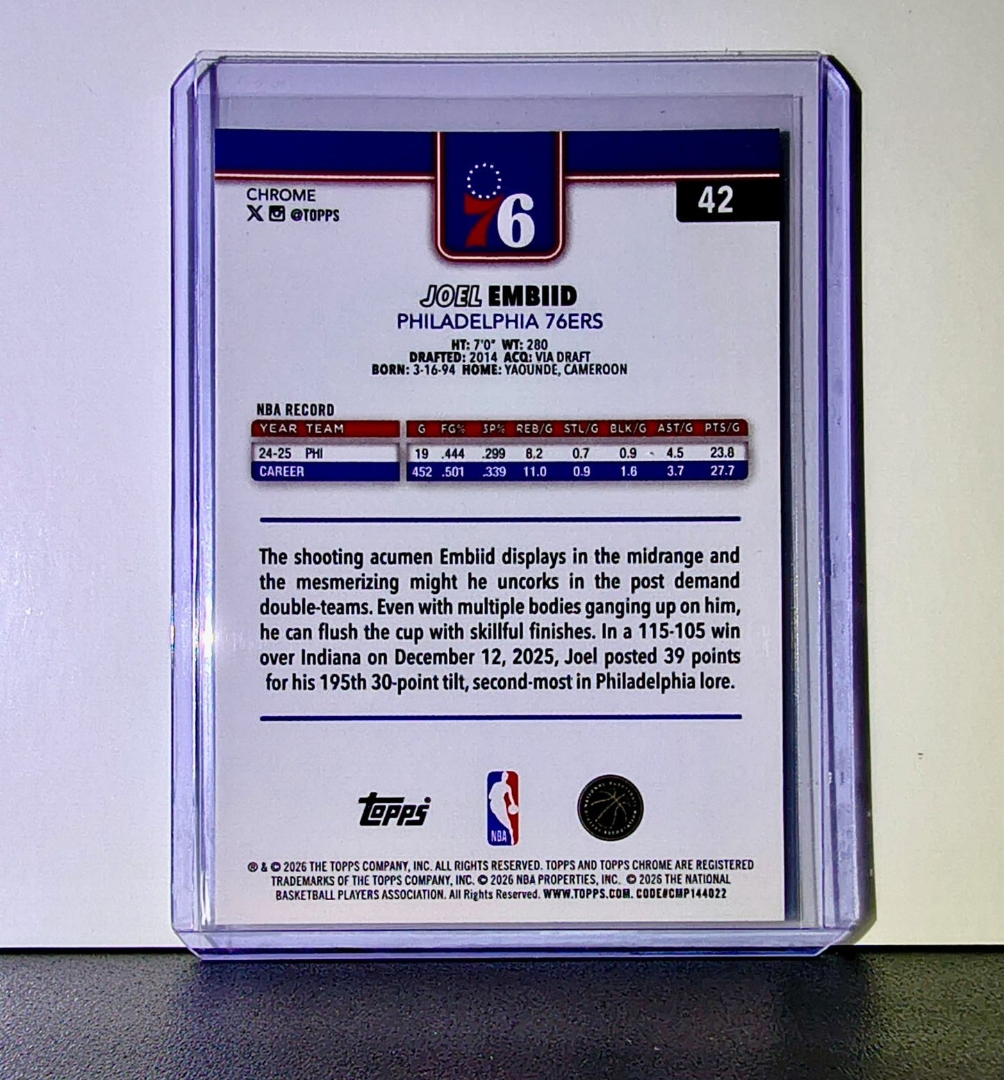 Tyler Herro 2025-26 NBA Topps Chrome Update #42 Basketball Card Miami Heat