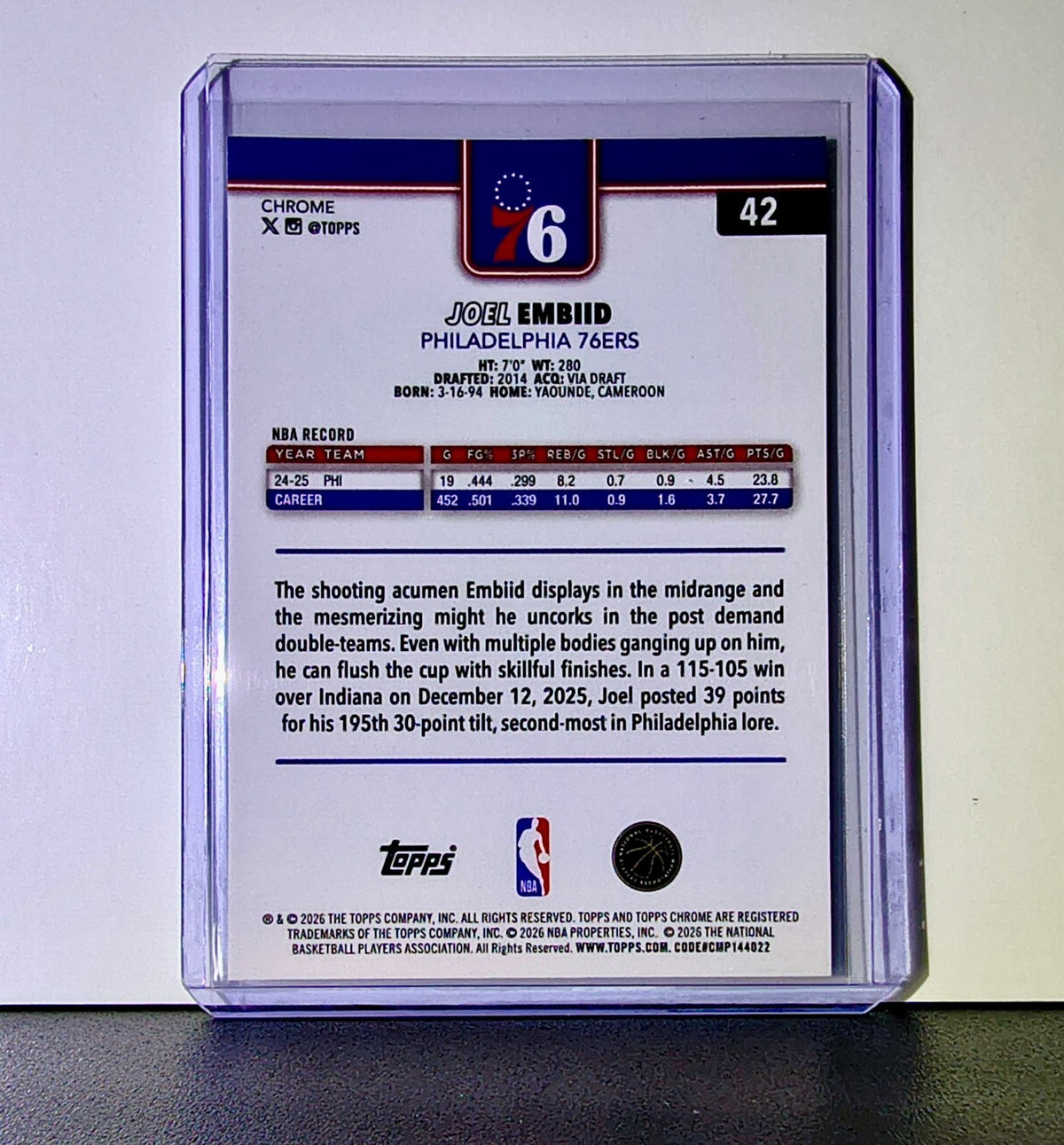 Tyler Herro 2025-26 NBA Topps Chrome Update #42 Basketball Card Miami Heat