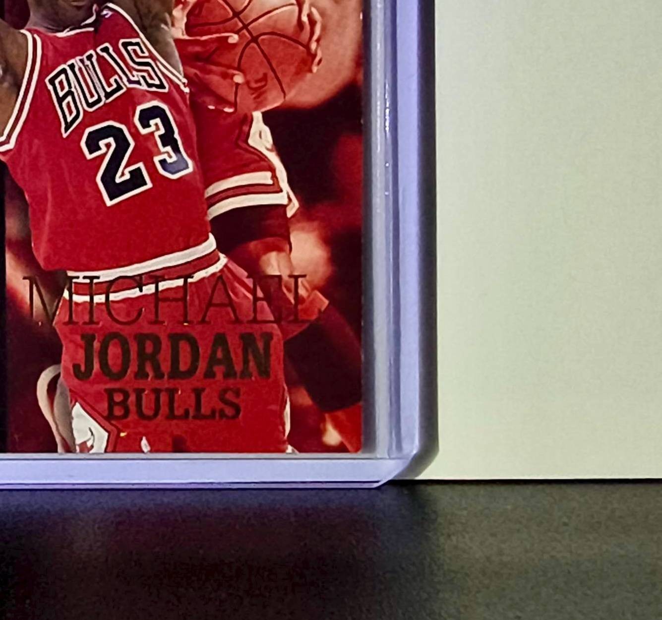 Michael Jordan 1996-97 NBA Hoops Career Best Game #335 Card Chicago Bulls