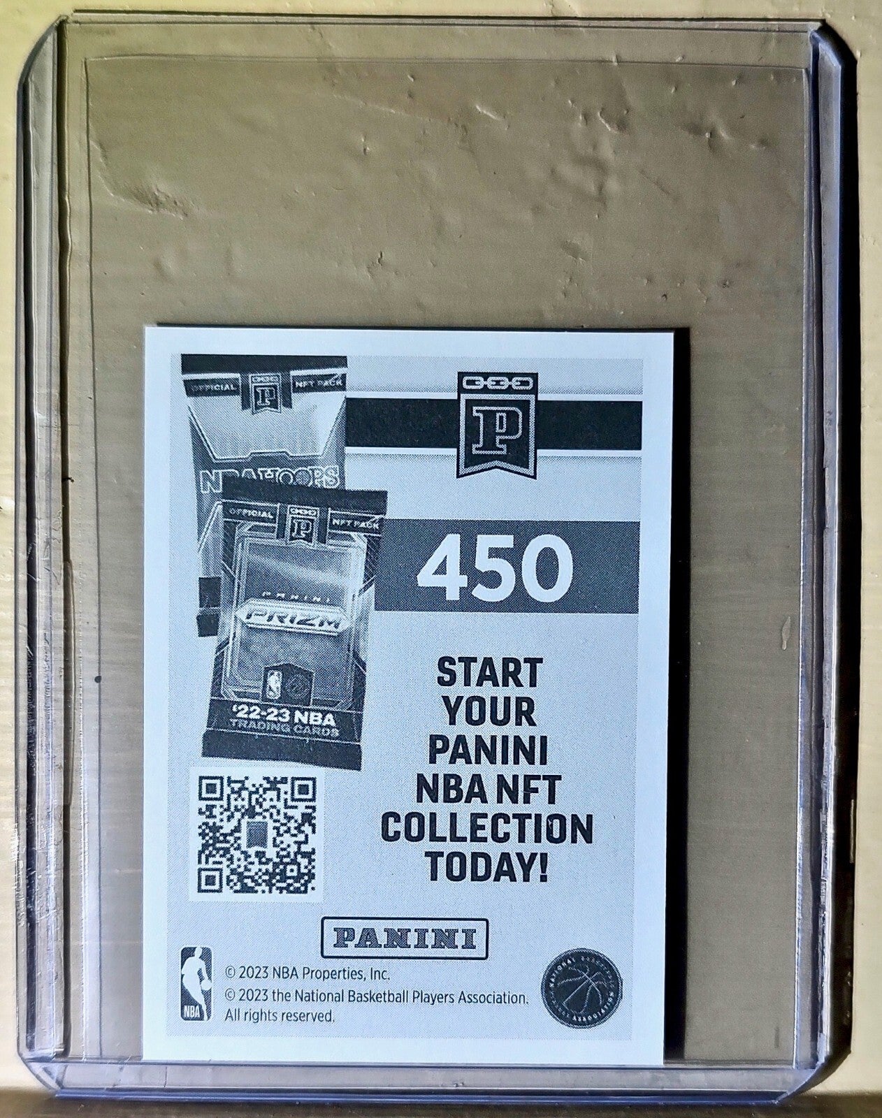 2023-24 De'Aaron Fox Panini NBA Basketball #450 Sticker Sacramento Kings