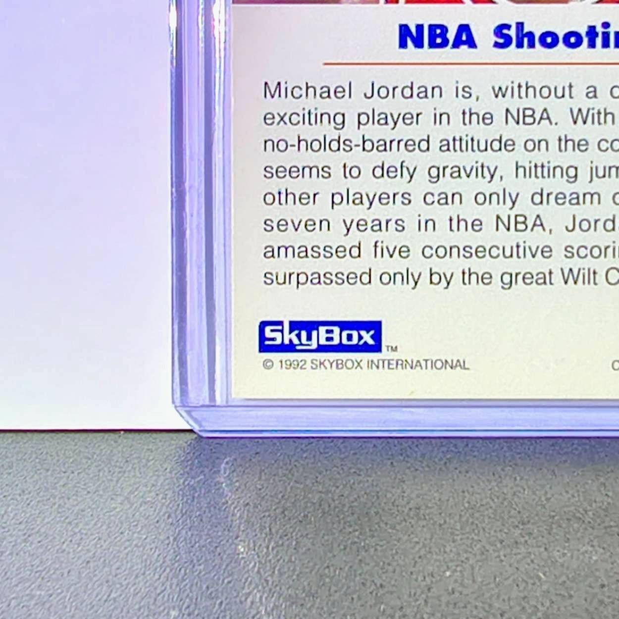 Michael Jordan 1992-93 Skybox USA Basketball #44 Basketball Card Chicago Bulls