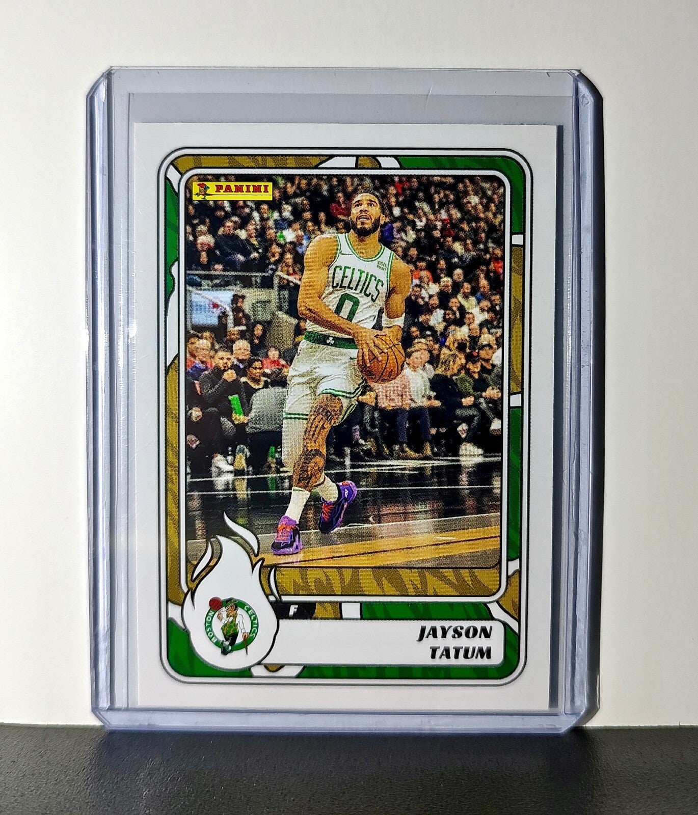 Jayson Tatum 2024-25 Panini NBA #26 Sticker Card Boston Celtics
