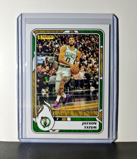 Jayson Tatum 2024-25 Panini NBA #26 Sticker Card Boston Celtics