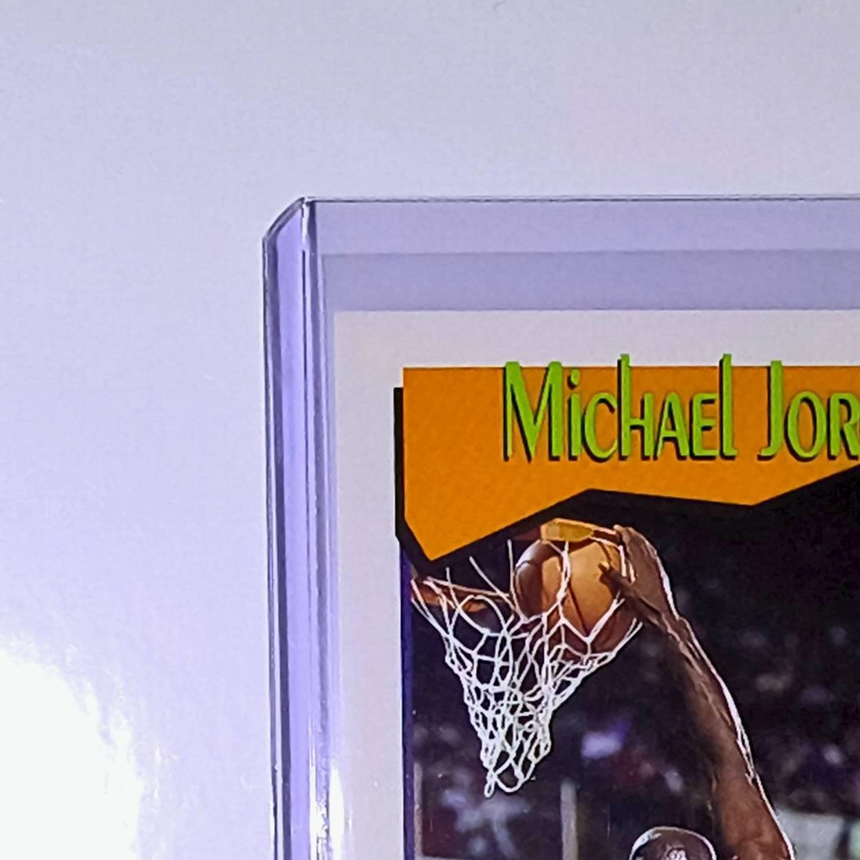 Michael Jordan 1991-92 NBA Hoops #536 All-Time Active Leader Card Chicago Bulls