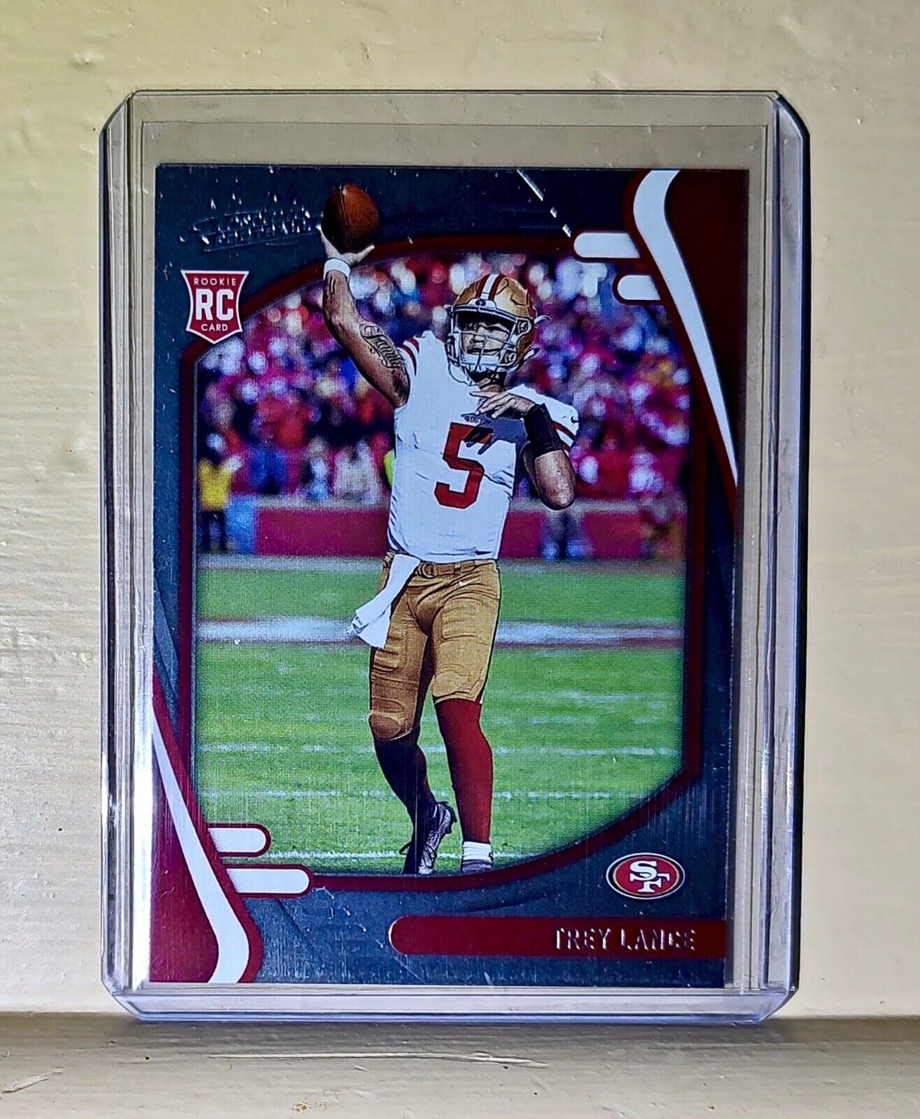 Trey Lance 2021 Panini NFL Absolute Football #103 Rookie Card 49ers