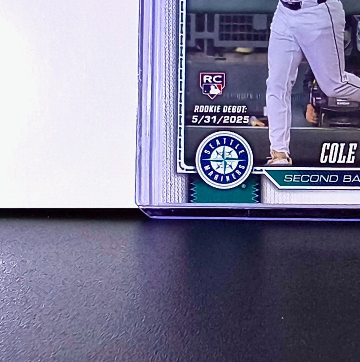 Cole Young Rookie 2026 Topps Update MLB #US206 Card Seattle Mariners