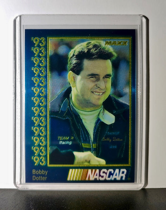 Bobby Dotter 1993 Maxx Premier Plus Racing #80 NASCAR Card Team R Racing
