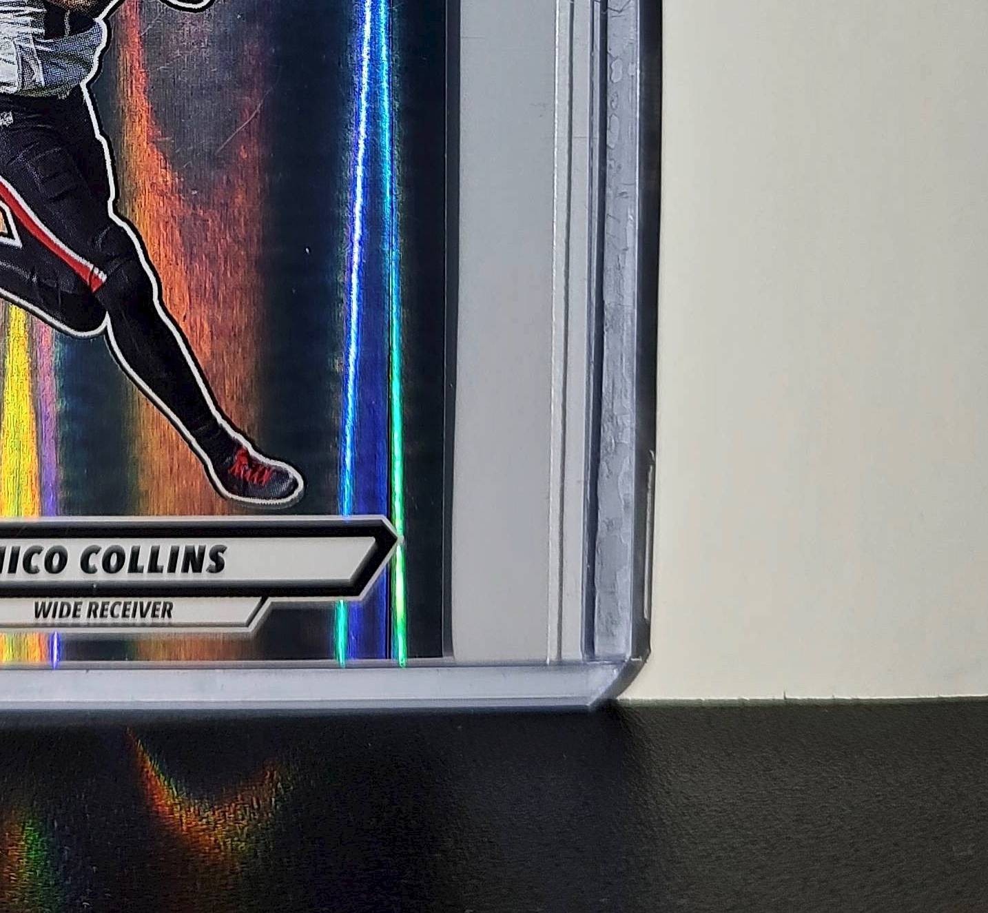 Nico Collins 2025 Panini NFL #181 Foil Sticker Houston Texans