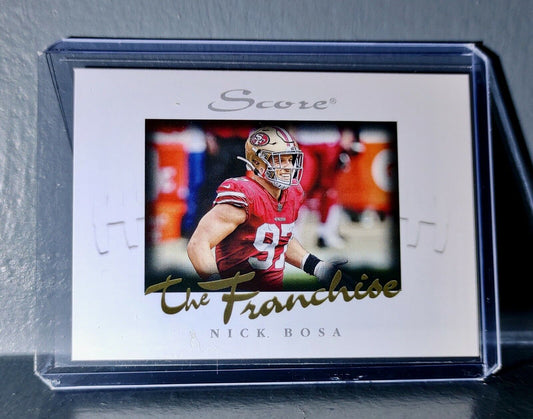 Nick Bosa 2020 Panini NFL Instant Score The Franchise #26 Card 1/1251