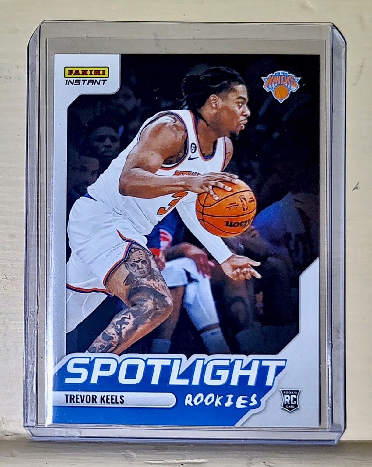 Trevor Keels 2022-23 Panini NBA #37 Spotlight Rookies Card 1/965