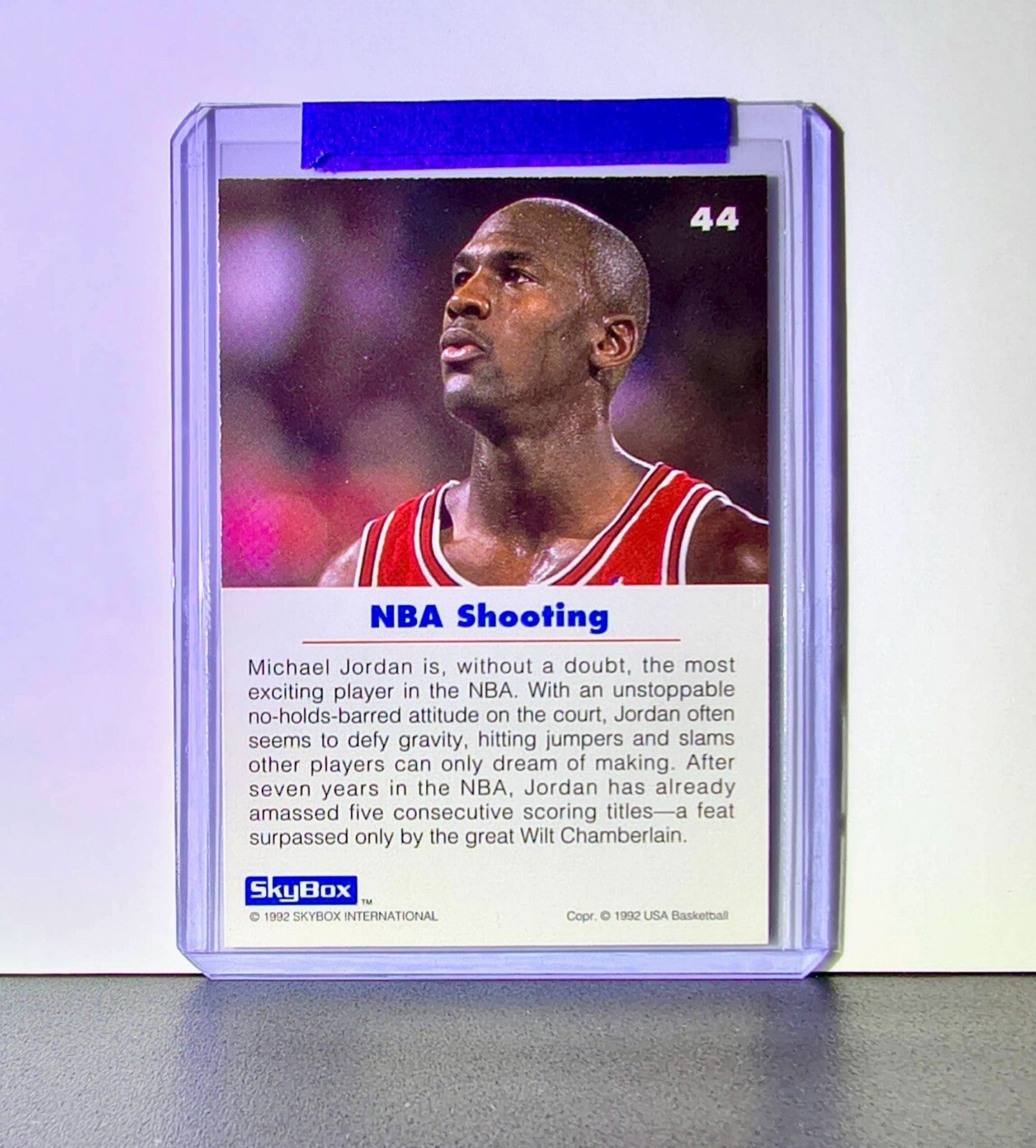 Michael Jordan 1992-93 Skybox USA Basketball #44 Basketball Card Chicago Bulls