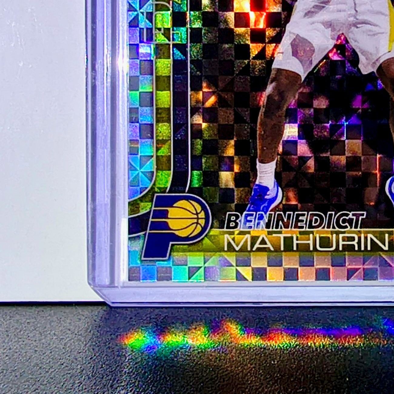 Bennedict Mathurin 2025-26 NBA Topps Chrome Update X-Fractor #133 Card Pacers