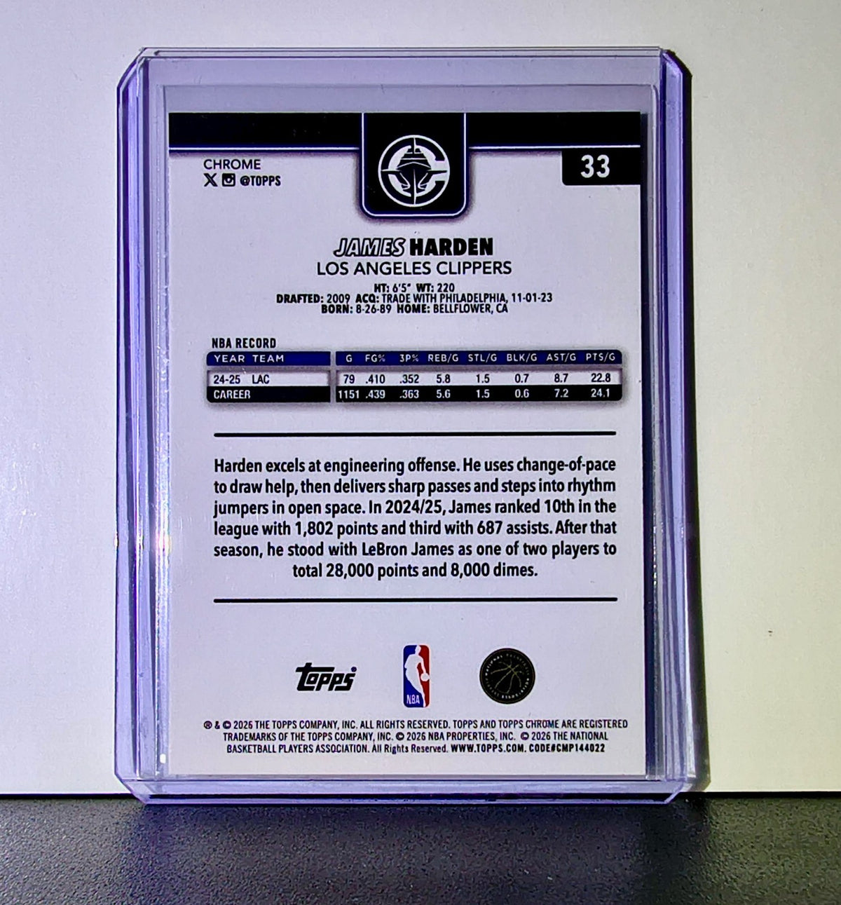Domantas Sabonis 2025-26 NBA Topps Chrome Update #33 Basketball Card Kings 