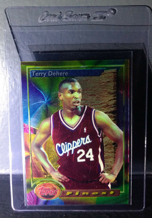 1993-94 Topps Finest Terry Dehere #192 Rookie Basketball Card