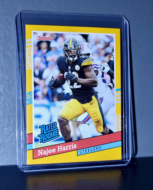 Najee Harris 2021 Panini NFL Rated Rookie Retro #11 Rookie Card 1/2231