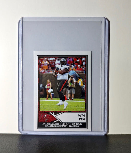 Vita Vea 2024 Panini NFL Sticker #480 Tampa Bay Buccaneers
