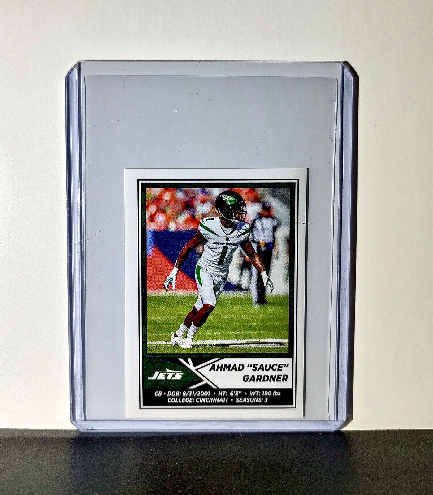 Ahmad "Sauce" Gardner 2024 Panini NFL Sticker #101 New York Jets