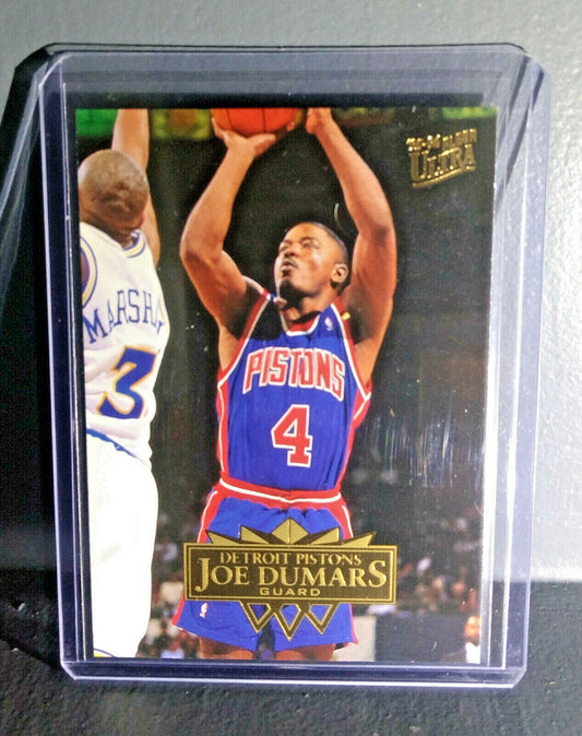 1995-96 Joe Dumars Fleer Ultra #51 Basketball Card