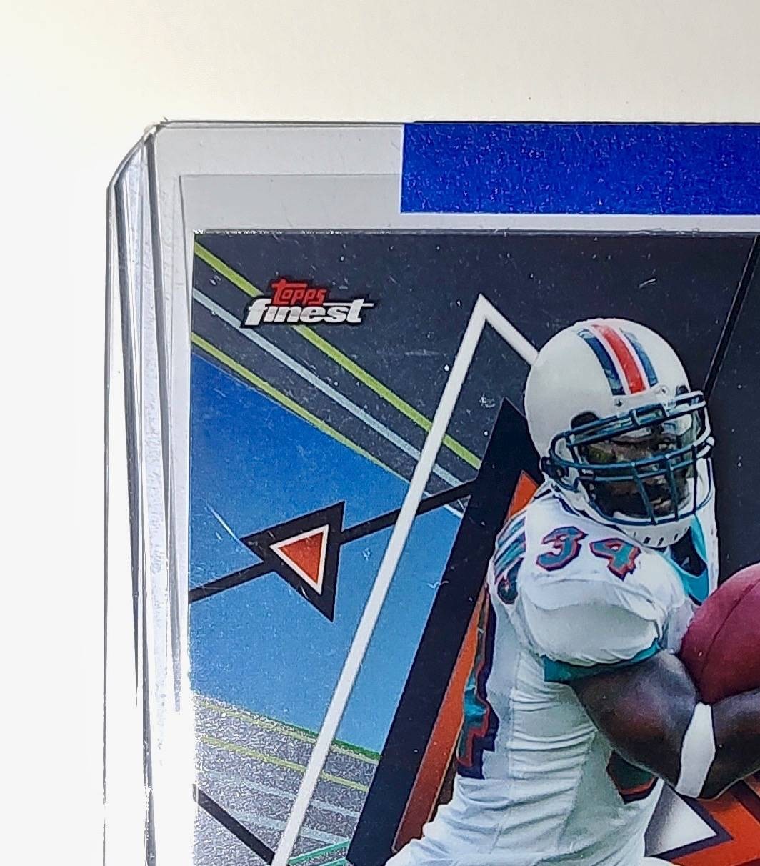 Ricky Williams 2023 Topps Finest Refractor NFL #205 Card Miami Dolphins