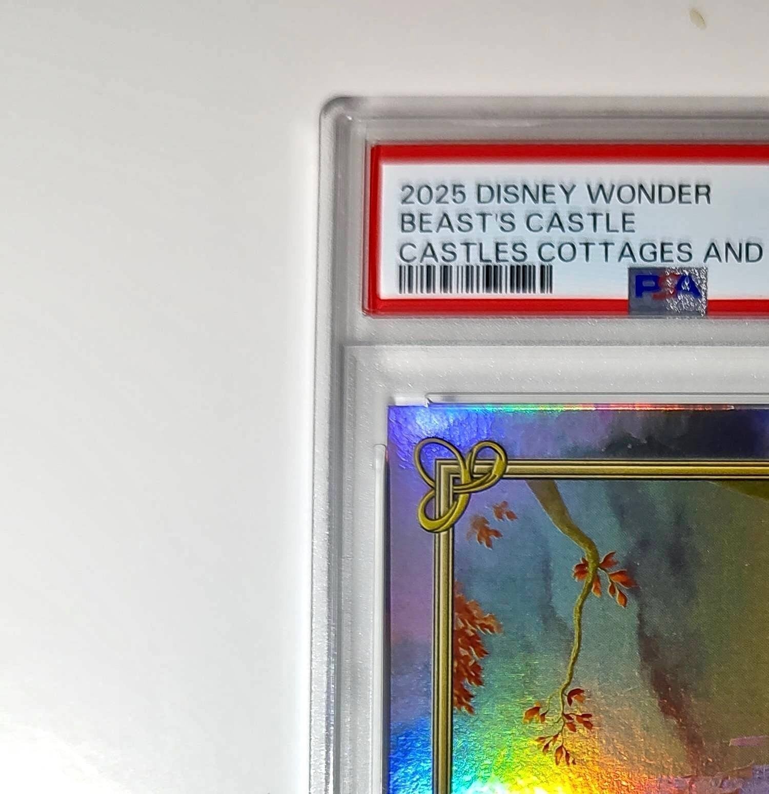 Beast's Castle 2025 Topps Disney #C-9 Card Beauty and the Beast PSA 9