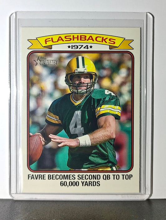 Brett Favre 2023 Topps 1974 Flashback NFL #FF-12 Card Green Bay Packers
