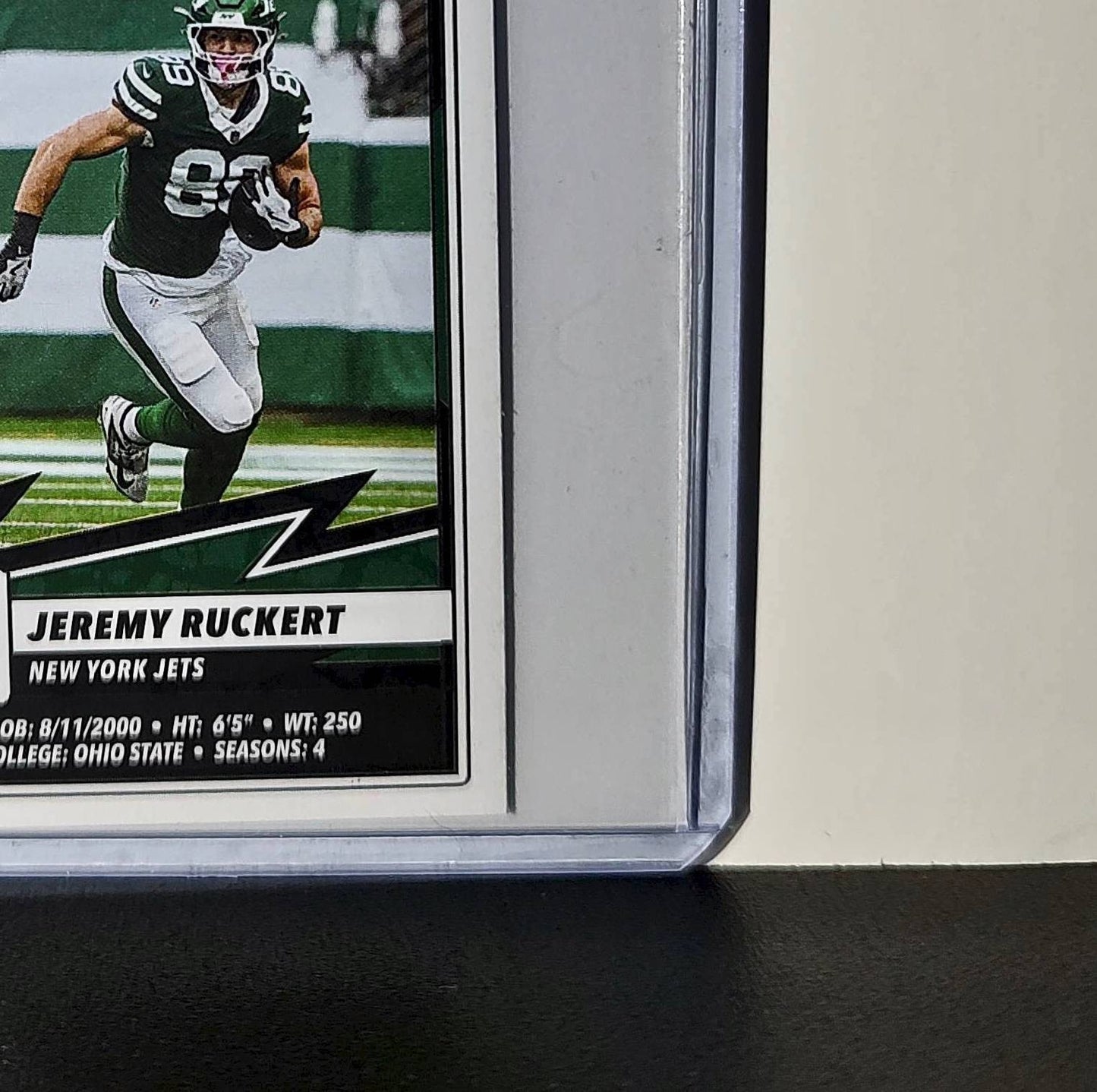 Jeremy Ruckert 2025 Panini NFL #94 Sticker New York Jets