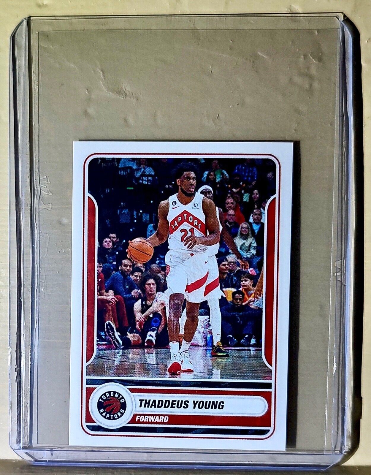 2023-24 Thaddeus Young Panini NBA Basketball #280 Sticker Toronto Raptors