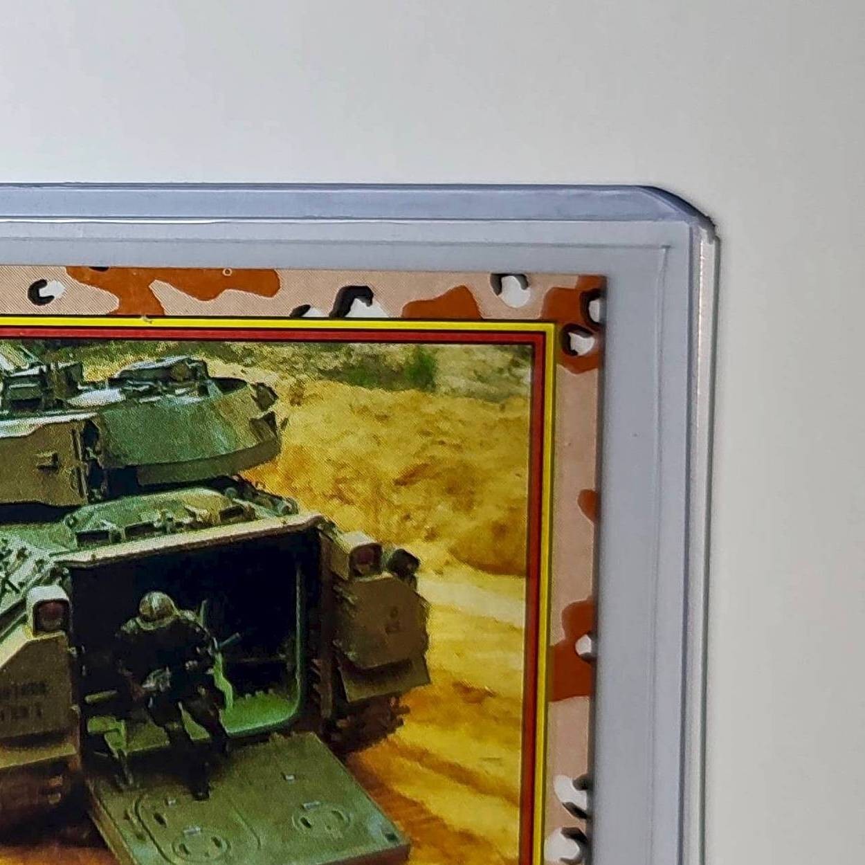 M2 Bradley Fighting Vehicle 1991 Topps Desert Storm #38 Card