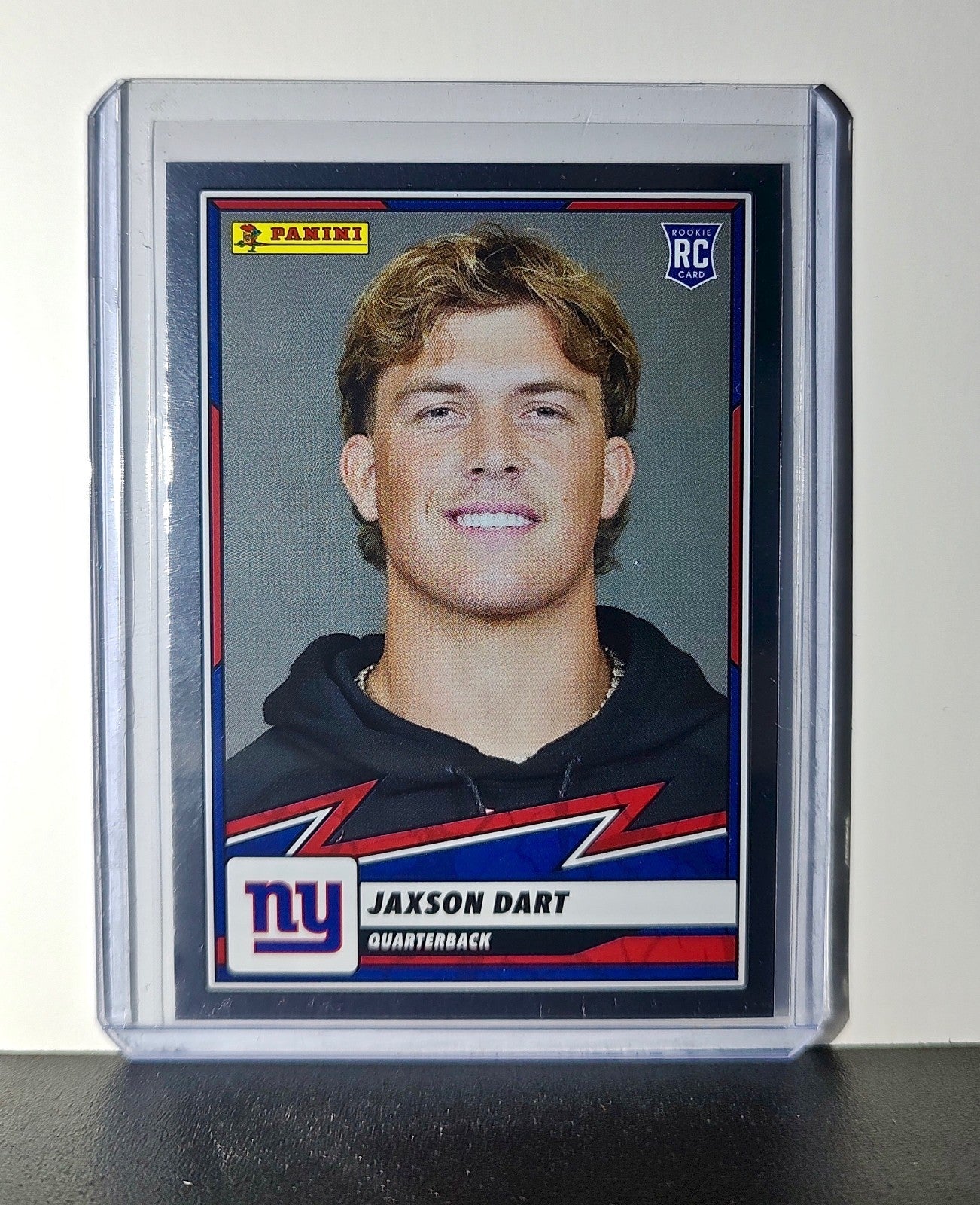 Jaxson Dart Rookie 2025 Panini NFL #81 Foil Sticker Card New York Giants