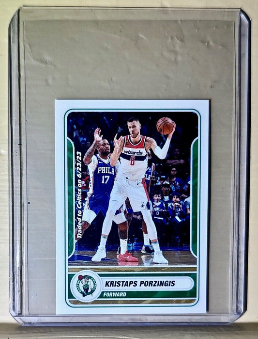 2023-24 Kristaps Porzingis Panini NBA Basketball #119 Sticker Boston Celtics