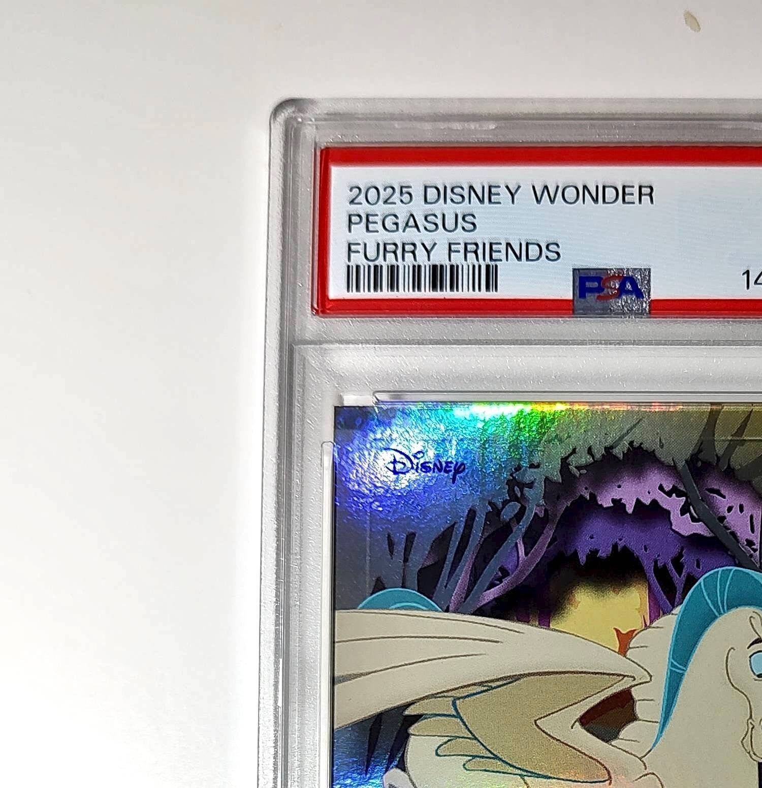 Pegasus 2025 Topps Disney #FF-15 Furry Friends Card Hercules PSA 9