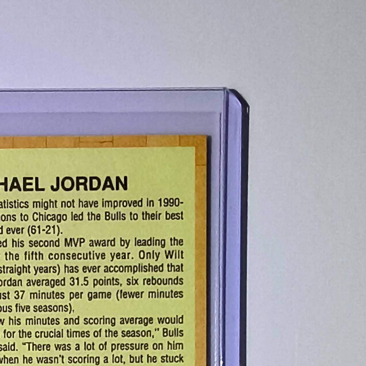 Michael Jordan 1991-92 Fleer All-Star Team #211 Basketball Card Chicago Bulls