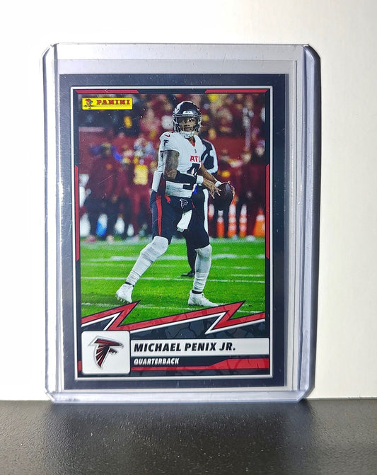 Michael Penix Jr. 2025 Panini NFL #70 Foil Sticker Card Atlanta Falcons