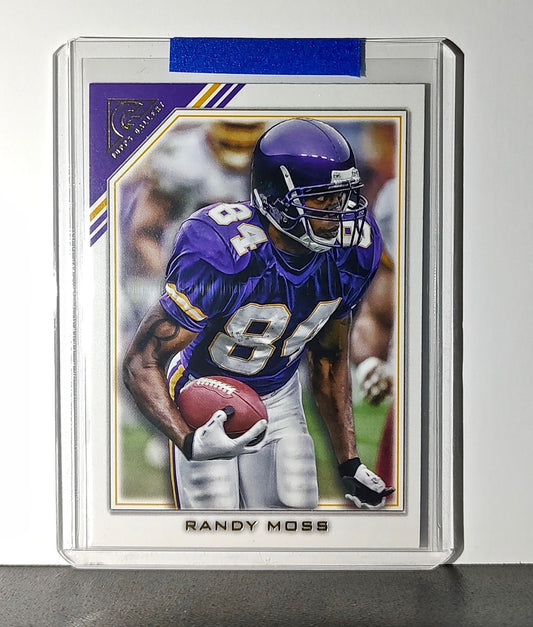 Randy Moss 2023 Topps Gallery NFL #390 Card Minnesota Vikings