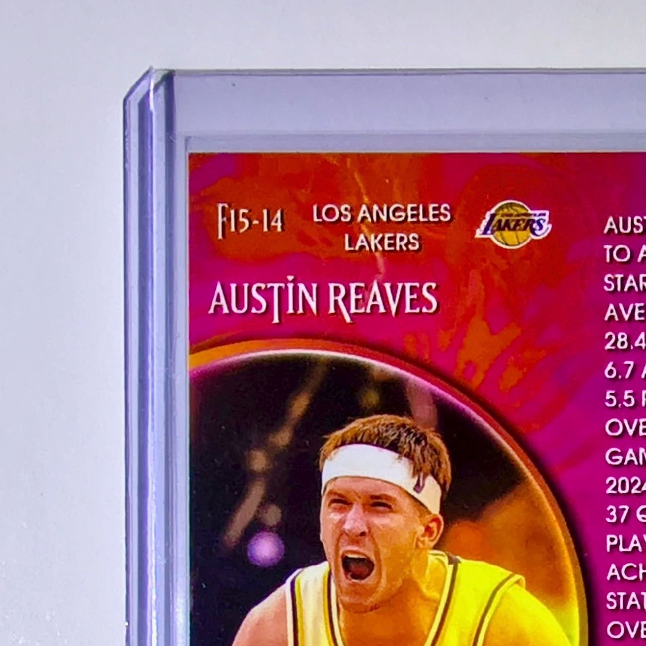 Austin Reaves 2025-26 NBA Topps Chrome Update Fortune 15 #F15-14 Card