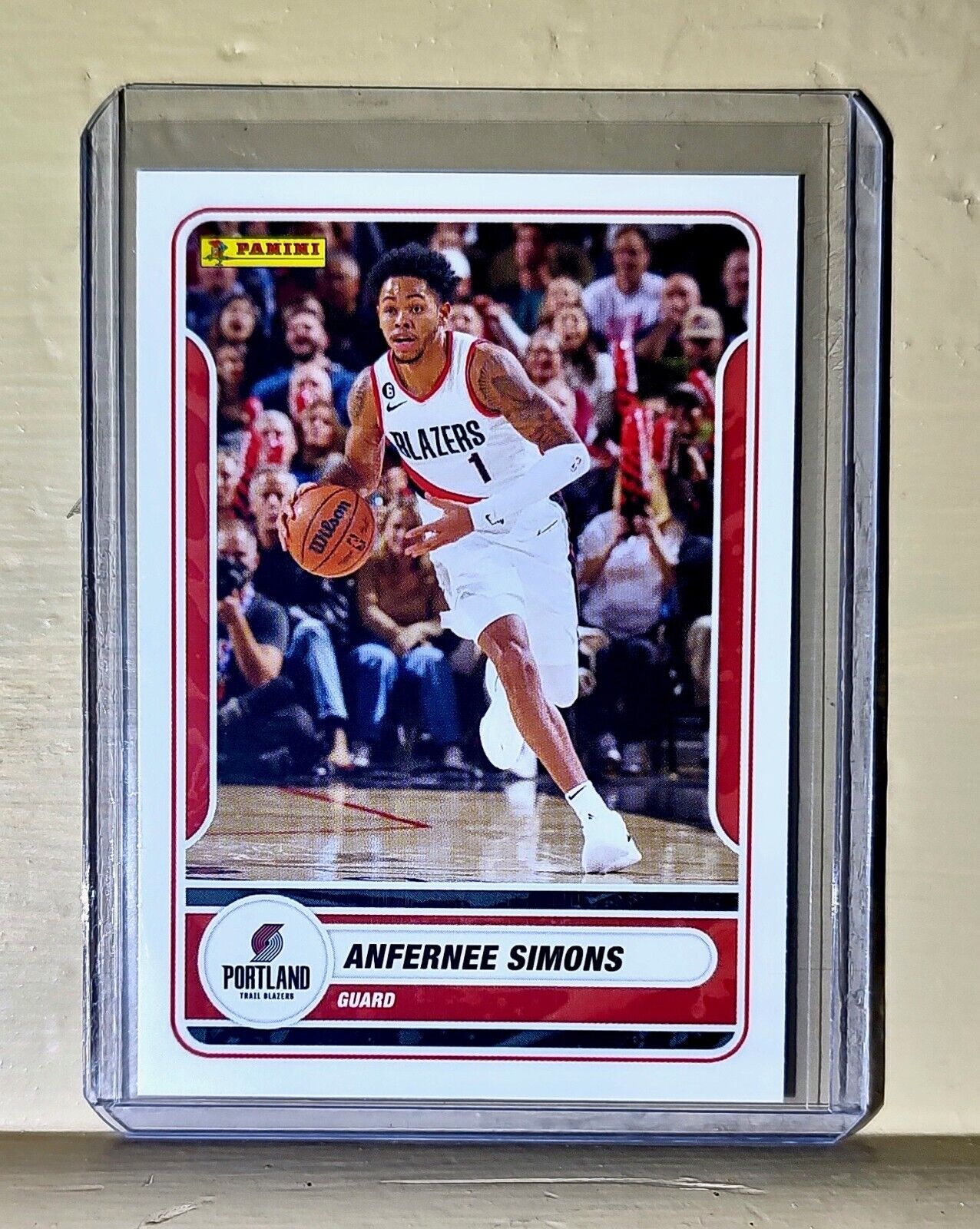 Anfernee Simons 2023-24 Panini NBA Basketball #13 Card Portland Trail Blazers