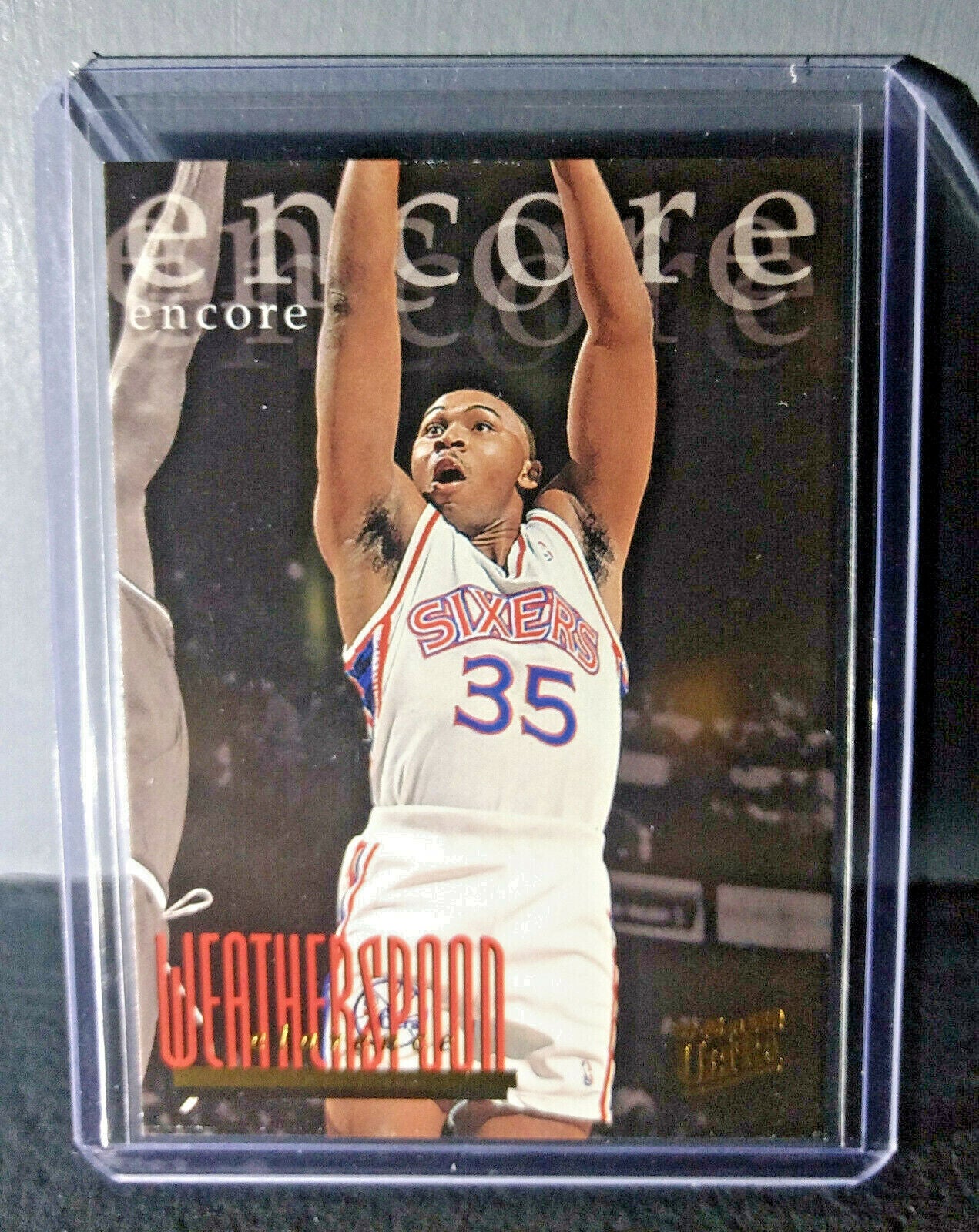 1995-96 Clarence Weatherspoon #346 Ultra Encore Basketball Card 